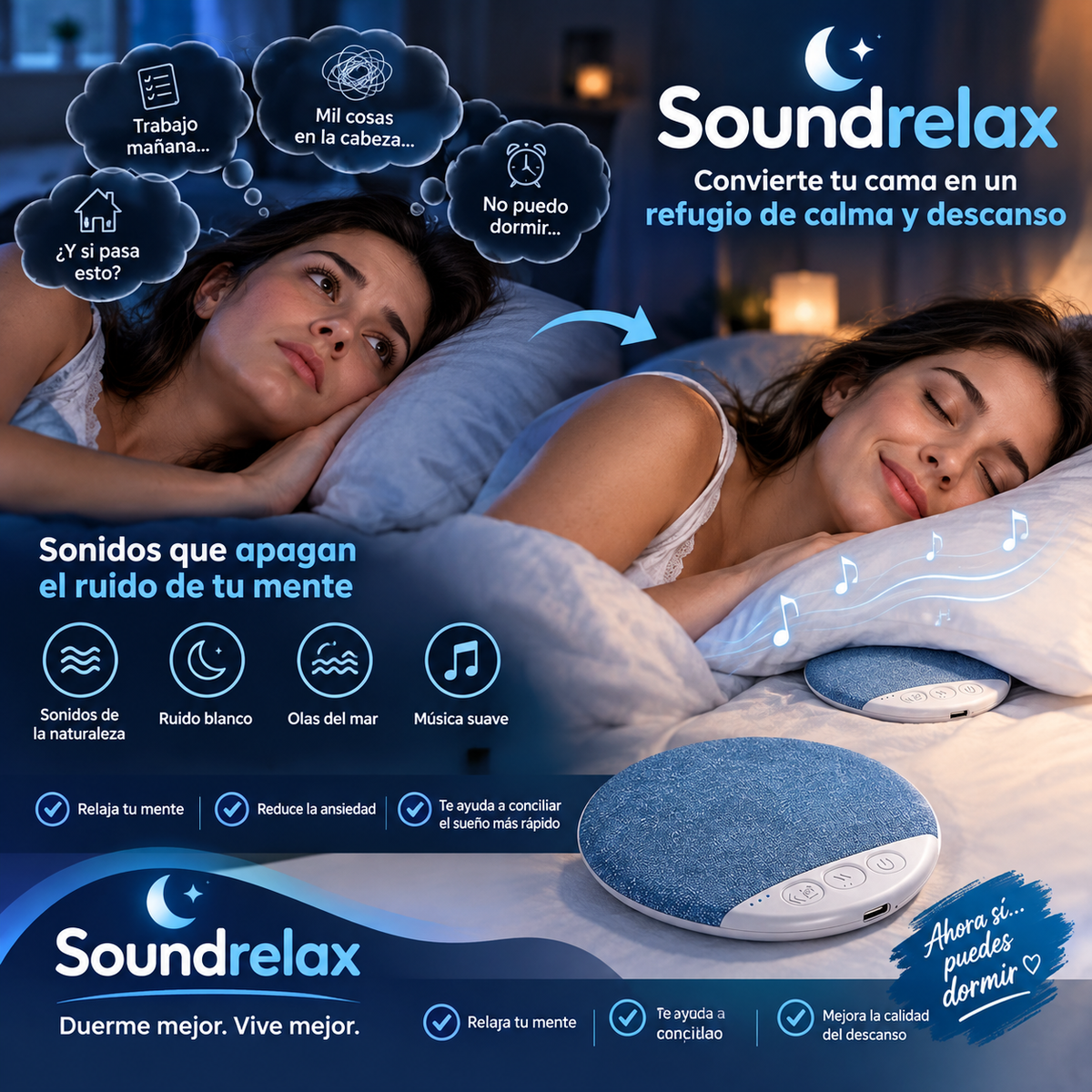 Altavoz Sonidos Relajantes - Soundrelax™