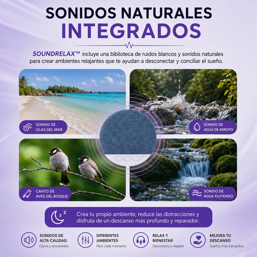 Altavoz Sonidos Relajantes - Soundrelax™